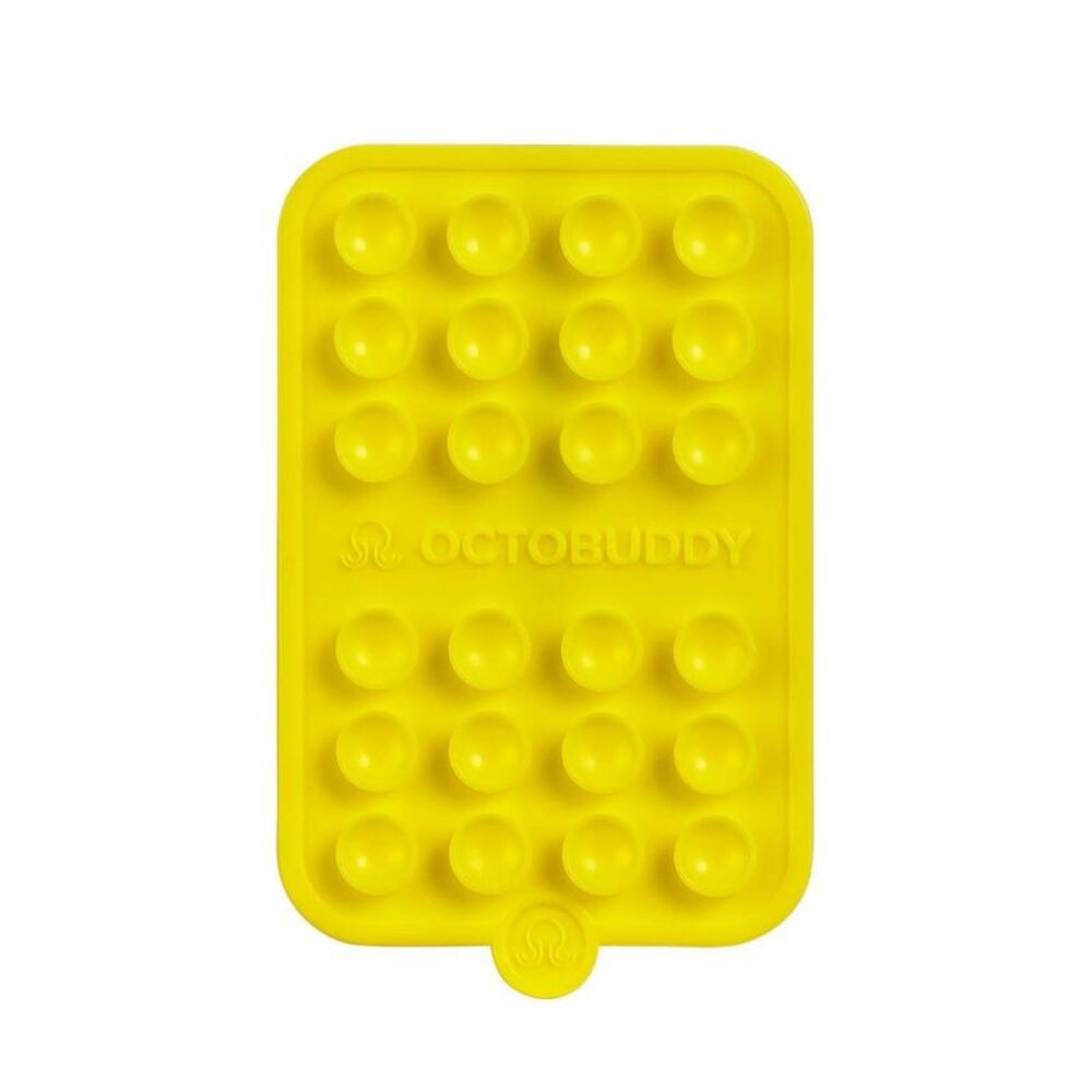 Octobuddy -  Silicone Suction Cup Phone Case Mount Ma Yellow